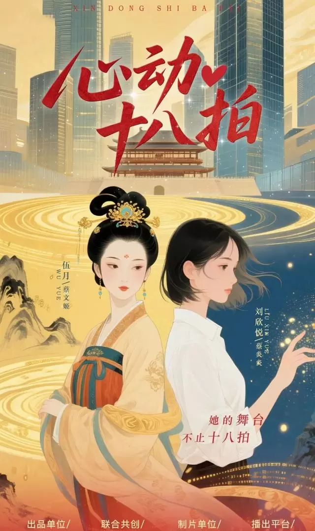 《心动十八拍》4月29日上线，蔡文姬穿越助当代保洁女逆风翻盘 _ 相关图片